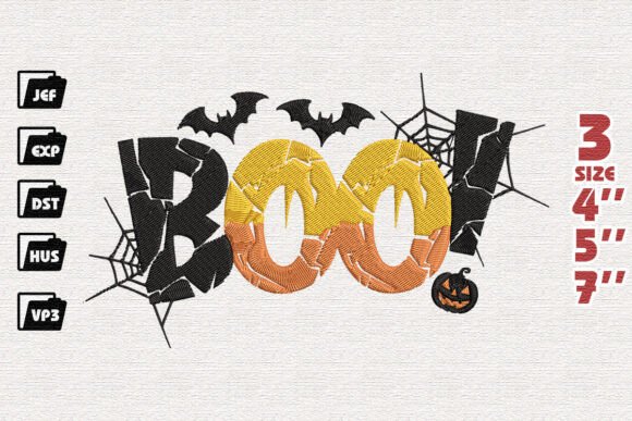 Boo Embroidery Design Review