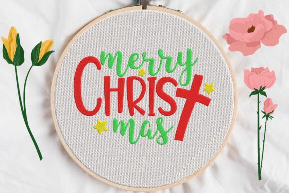 Christmas, Cross Embroidery