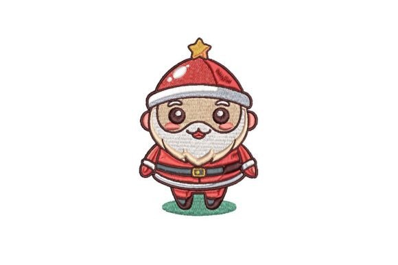 Jolly Santa Claus Embroidery Design